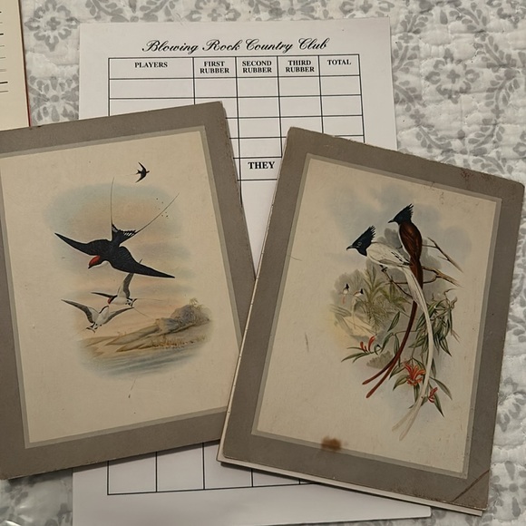 Lot of Vintage Bridge Tally and Score Card Pads - Picture 2 of 9